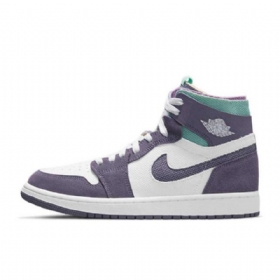 Nike Air Jordan 1 Zoom cmft Daybreak Tropical Twist Sko Til Mænd Lilla Hvid