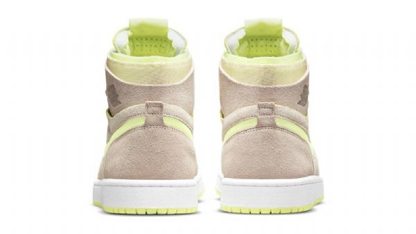 Nike Air Jordan 1 Zoom cmft Lemon Twist Sko Til Damer Brun Mint