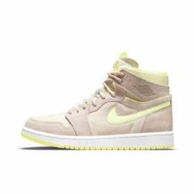 Nike Air Jordan 1 Zoom cmft Lemon Twist Sko Til Mænd Brun Mint
