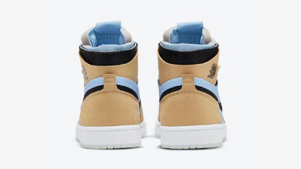 Nike Air Jordan 1 Zoom cmft Psychic Sko Til Damer Blå Brun