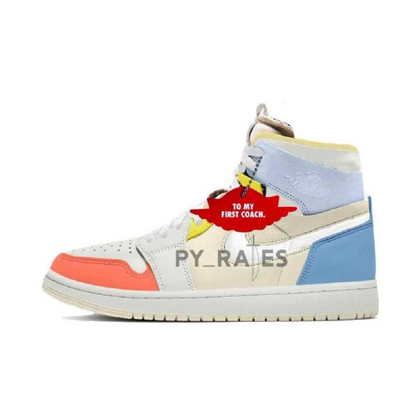 Nike Air Jordan 1 Zoom Air cmft To My Coach Sko Til Mænd Flerfarvet