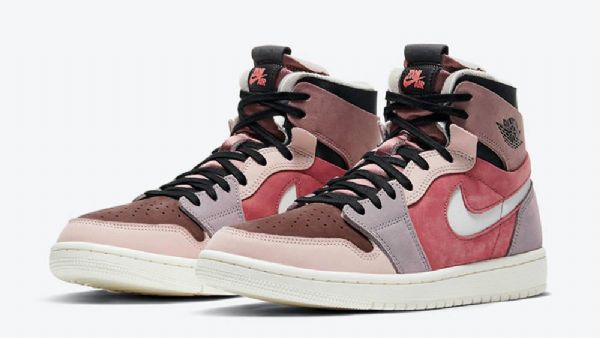 Nike Air Jordan 1 Zoom Comfort Canyon Rust Sko Til Damer Flerfarvet