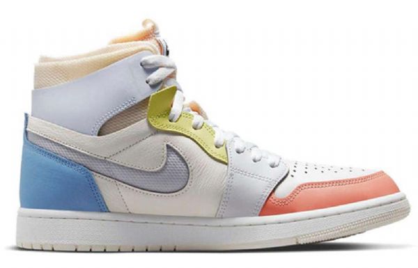 Nike Air Jordan 1 Zoom Air Comfort Høje Overdele Retro Basketball Sko Til Mænd Flerfarvet