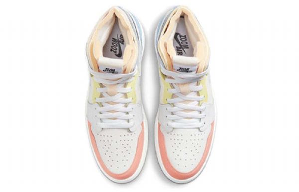 Nike Air Jordan 1 Zoom Air Comfort Høje Overdele Retro Basketball Sko Til Mænd Flerfarvet