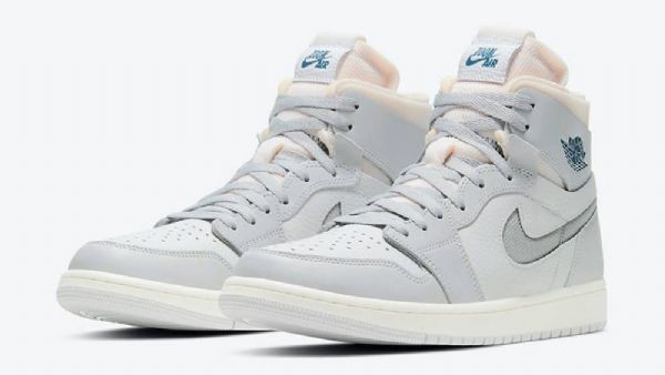 Nike Air Jordan 1 Zoom Comfort London Sko Til Mænd Grå