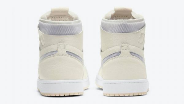 Nike Air Jordan 1 Zoom Comfort Pearl Sko Til Mænd Hvid