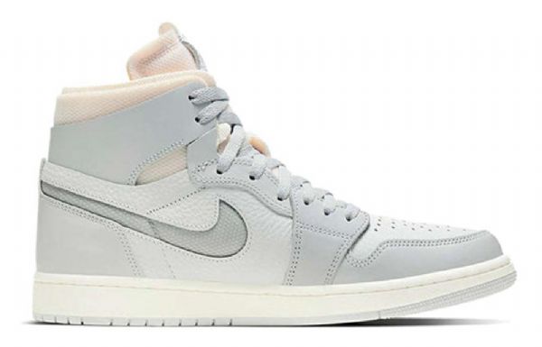 Nike Air Jordan 1 Zoom Comfort Retro Basketball Sko Til Mænd Grå