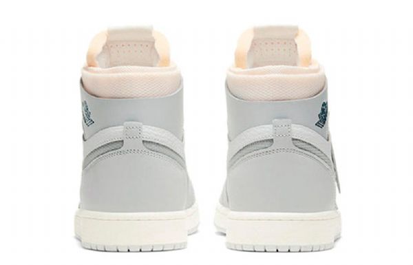 Nike Air Jordan 1 Zoom Comfort Retro Basketball Sko Til Mænd Grå