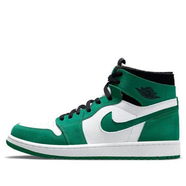 Nike Air Jordan 1 Zoom Comfort Retro Basketball Sko Til Mænd Grøn