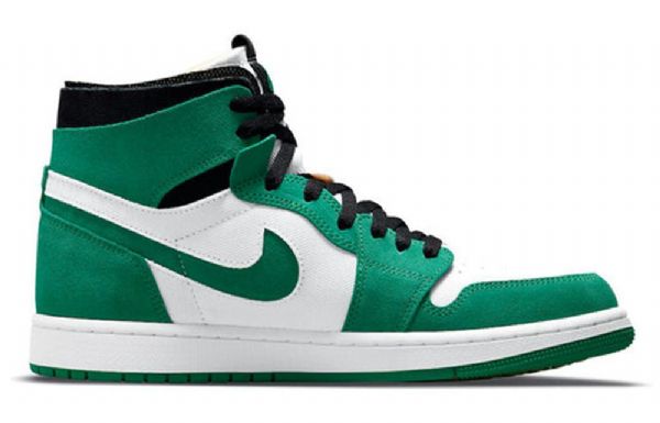 Nike Air Jordan 1 Zoom Comfort Retro Basketball Sko Til Mænd Grøn
