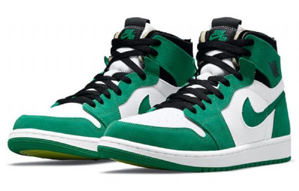 Nike Air Jordan 1 Zoom Comfort Retro Basketball Sko Til Mænd Grøn