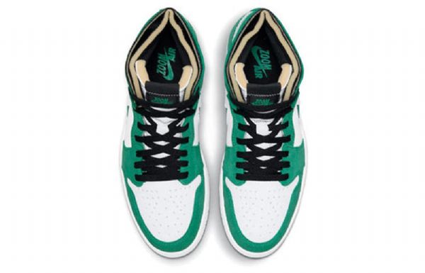 Nike Air Jordan 1 Zoom Comfort Retro Basketball Sko Til Mænd Grøn
