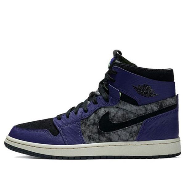Nike Air Jordan 1 Zoom Comfort Retro Basketball Sko Til Mænd Lilla