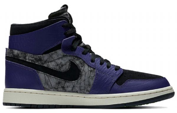 Nike Air Jordan 1 Zoom Comfort Retro Basketball Sko Til Mænd Lilla