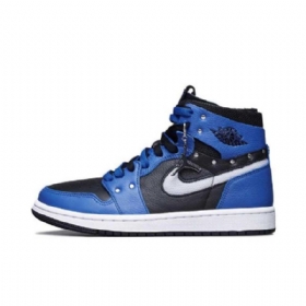 Nike Air Jordan 1 Zoom Comfort Sisterhood Sko Til Damer Blå Sort