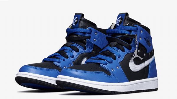 Nike Air Jordan 1 Zoom Comfort Sisterhood Sko Til Damer Blå Sort