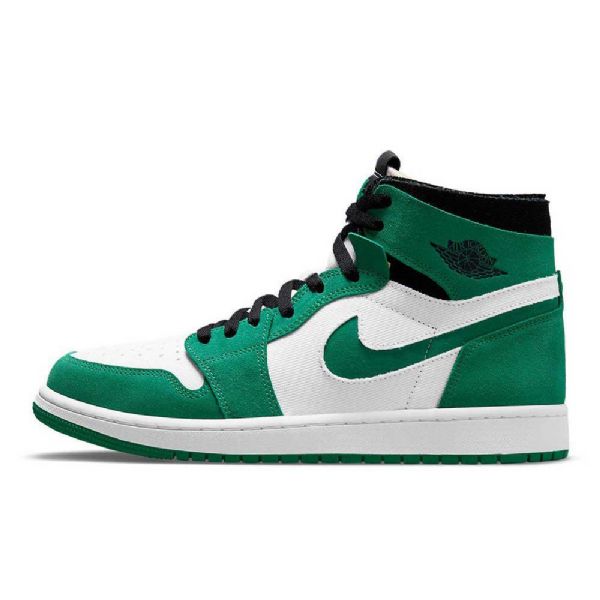 Nike Air Jordan 1 Zoom Comfort Stadium Sko Til Mænd Grøn Hvid