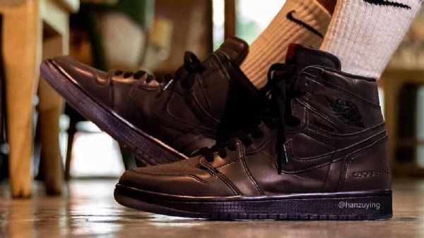Nike Air Jordan 1 Zoom Fearless Sko Til Damer Sort