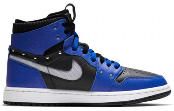Nike Air Jordan 1 Zoom Komfort Se Retro Basketball Sko Til Damer Sort Blå