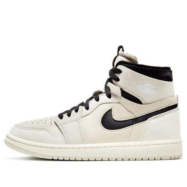 Nike Air Jordan 1 Zoom Retro Basketball Sko Til Damer Hvid