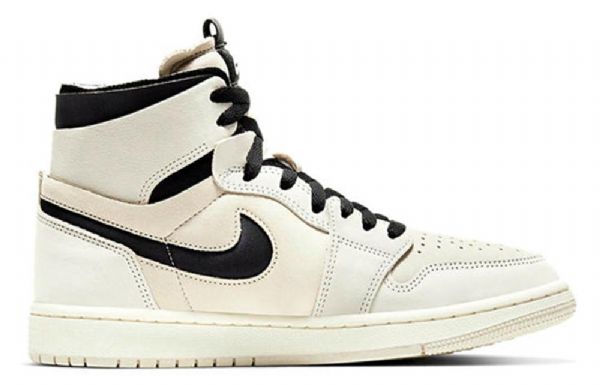 Nike Air Jordan 1 Zoom Retro Basketball Sko Til Damer Hvid