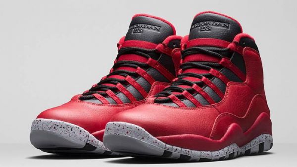 Nike Air Jordan 10 Retro Bulls Over Broadway Sko Til Mænd Rød