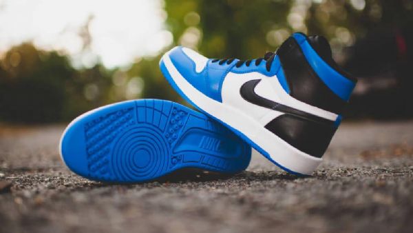 Nike Air Jordan 1.5 Reverse Fragment Sko Til Mænd Blå Hvid
