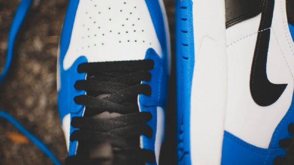 Nike Air Jordan 1.5 Reverse Fragment Sko Til Mænd Blå Hvid