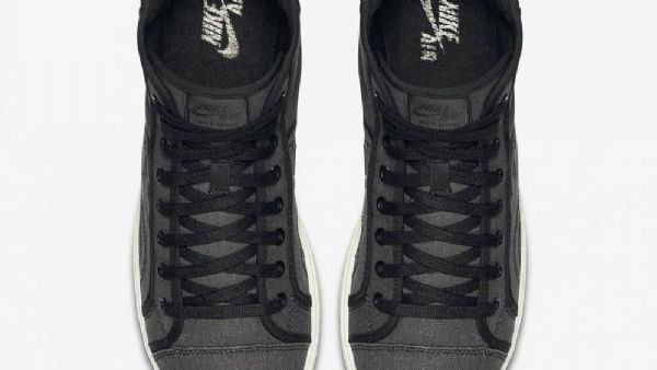 Nike Air Jordan Sky High Tops Og Sko Til Mænd Sort Grå