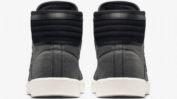 Nike Air Jordan Sky High Tops Og Sko Til Mænd Sort Grå