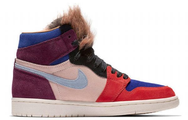 Nike Aleali May Air Jordan 1 Retro Høje Overdele Basketball Sko Til Mænd Flerfarvet