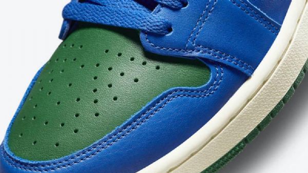 Nike Aleali May Jordan 1 Zoom Comfort Califia Sko Til Damer Grøn Blå