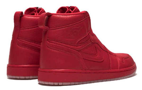 Nike Anna Wintour Air Jordan 1 Retro Høje Toppe Lynlås Basketball Sko Til Damer Rød