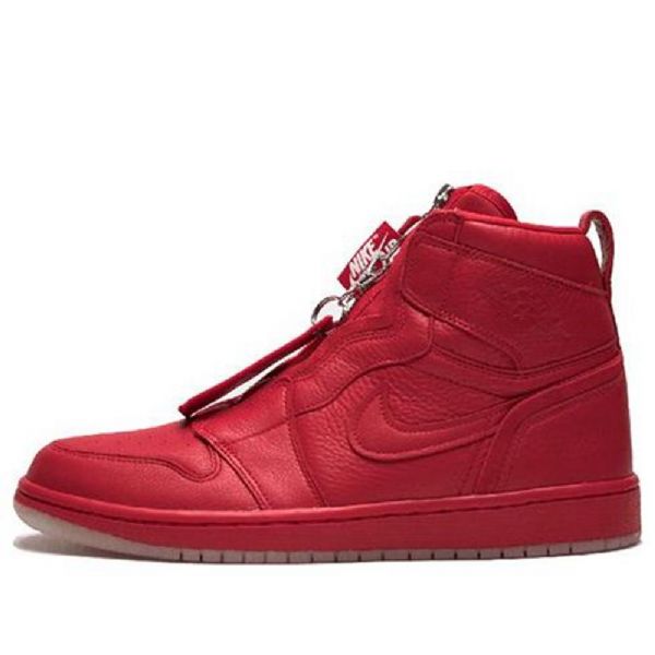 Nike Anna Wintour Air Jordan 1 Retro Høje Toppe Lynlås Basketball Sko Til Damer Rød