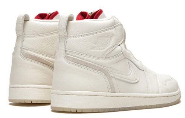 Nike Anna Wintour Air Jordan 1 Retro Høje Toppe Lynlås Basketballsko Til Damer Khaki