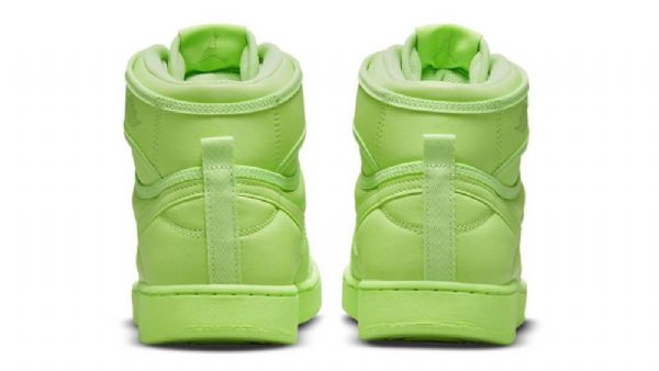 Nike Billie Eilish Air Jordan 1 Høje Overdele Ko Volt Sko Til Mænd Grøn