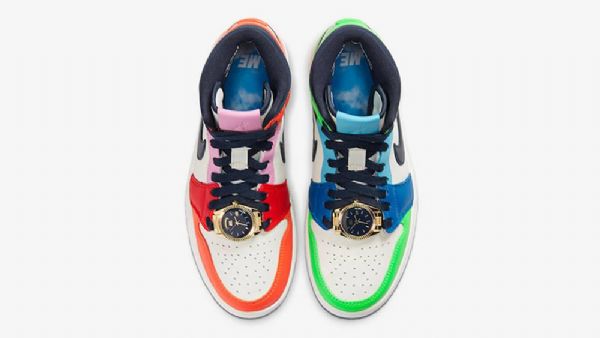 Nike Melody Ehsani Jordan 1 Mid Tops Fearless Sko Til Mænd Flerfarvet