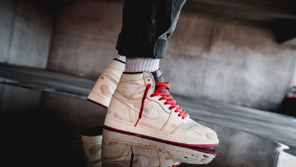 Nike Nigel Sylvester Jordan 1 Sko Til Mænd Khaki