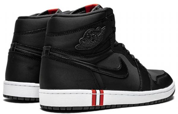 Nike Paris Saint-germain Air Jordan 1 Retro Høje Toppe Og Basketballsko Til Mænd Sort