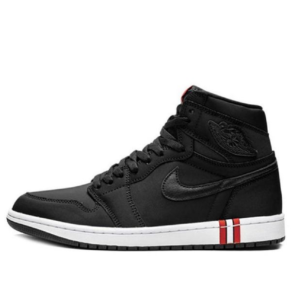 Nike Paris Saint-germain Air Jordan 1 Retro Høje Toppe Og Basketballsko Til Mænd Sort