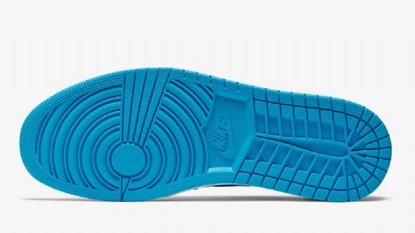 Nike Sb Air Jordan 1 Low Tops Unc Sko Til Damer Blå Hvid