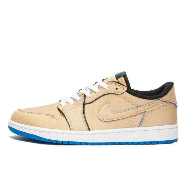 Nike Sb Air Jordan Low Tops Camel Sko Til Damer Brun Blå