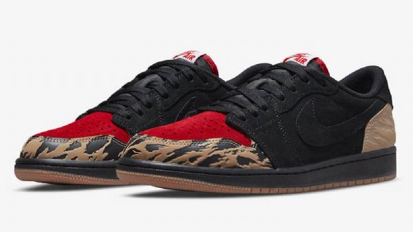 Nike Solefly Air Jordan 1 Low Tops Carnivore Sko Til Damer Sort