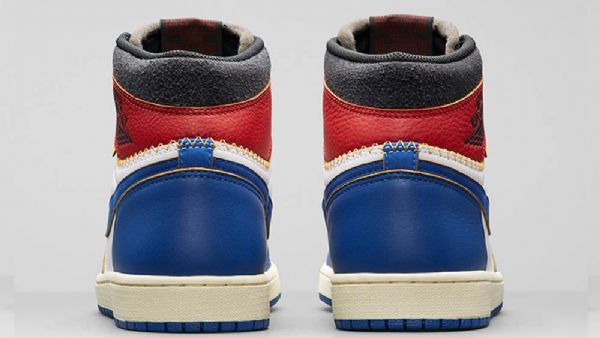 Nike Union Jordan 1 Sko Til Mænd Blå