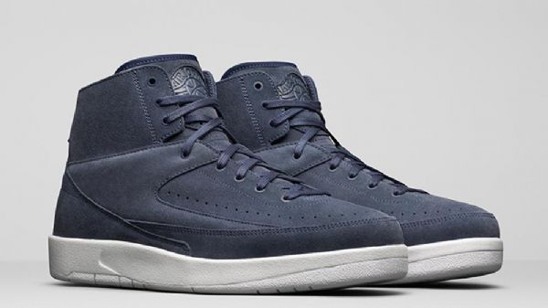 Nike Air Jordan 2 Decon Thunder Sko Til Mænd Blå
