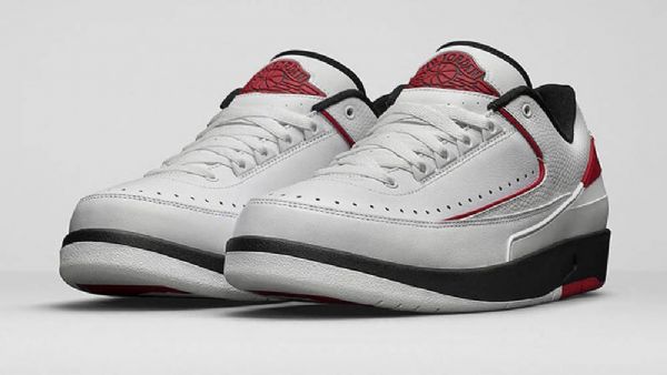 Nike Air Jordan 2 Low Tops Chicago Sko Til Mænd Grå