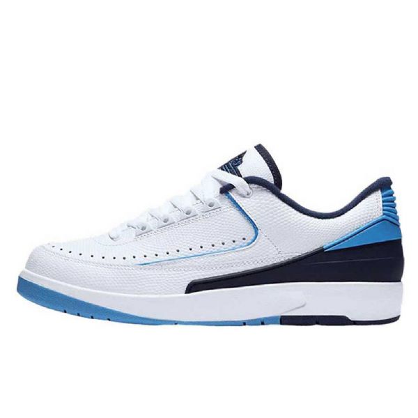Nike Air Jordan 2 Low Tops Sko Til Mænd Mørkeblå Blå