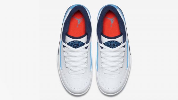 Nike Air Jordan 2 Low Tops Sko Til Mænd Mørkeblå Blå