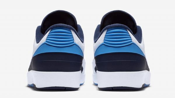 Nike Air Jordan 2 Low Tops Sko Til Mænd Mørkeblå Blå