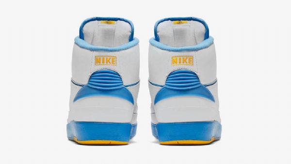 Nike Air Jordan 2 Melo Sko Til Mænd Hvid Blå